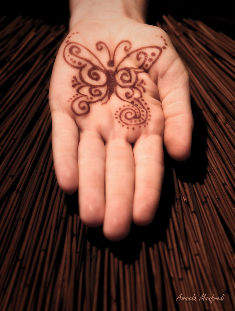Henna Butterfly Tattoo On Hand Tattoos Book 65000 Tattoos Designs in dimensions 800 X 1061