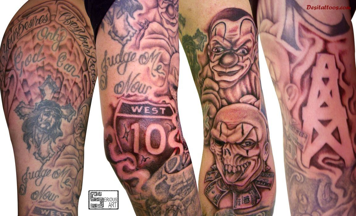 Hood Sleeve Tattoos Designs 50 Fantastic Gangsta Tattoos Future with regard to dimensions 1152 X 700