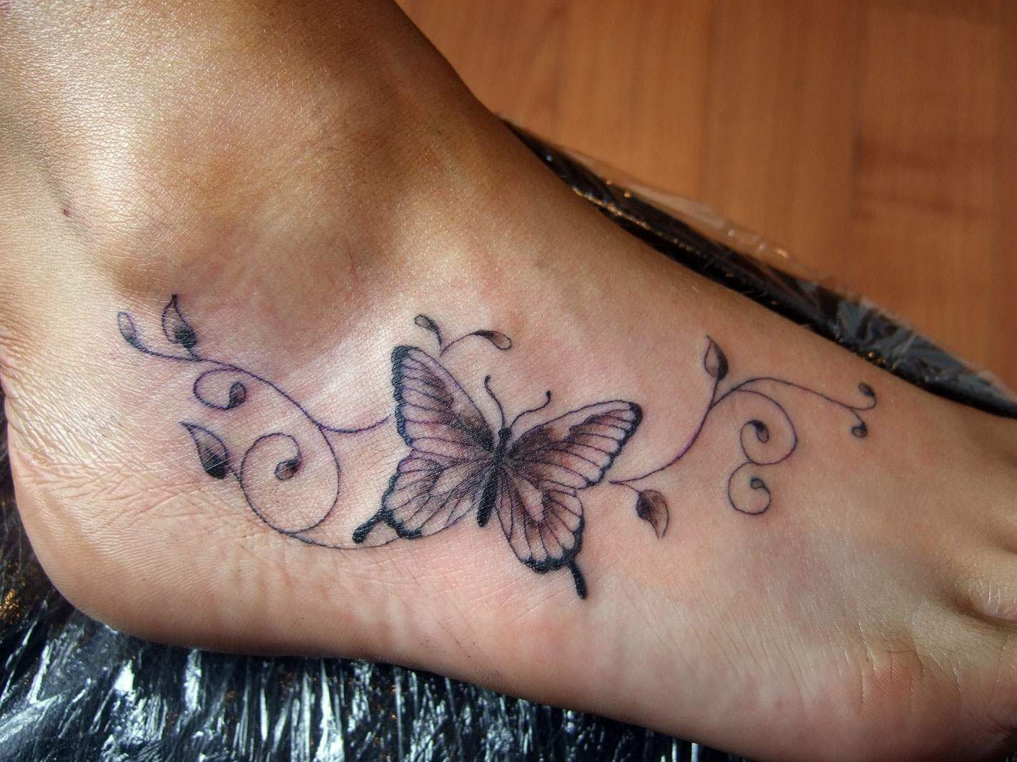 I Have A Bad Butterfly Tattoo On My Left Front Shoulder That Needs pertaining to sizing 1424 X 1068