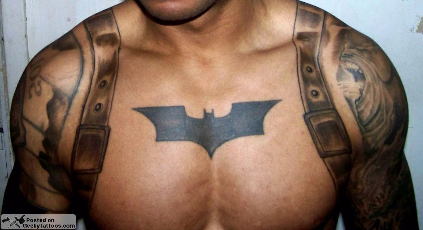 Ill Have To Show Sean This Tattoos Batman Tattoo Tattoo regarding dimensions 1400 X 762