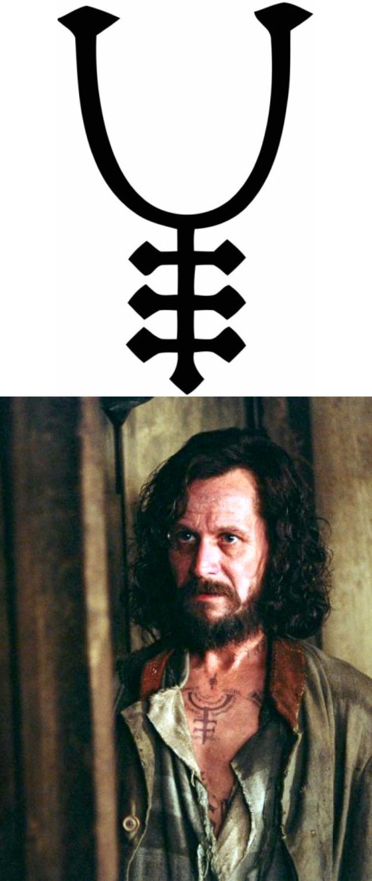 In The Prisoner Of Azkaban Sirius Blacks Chest Tattoo Is Similar pertaining to dimensions 757 X 1793