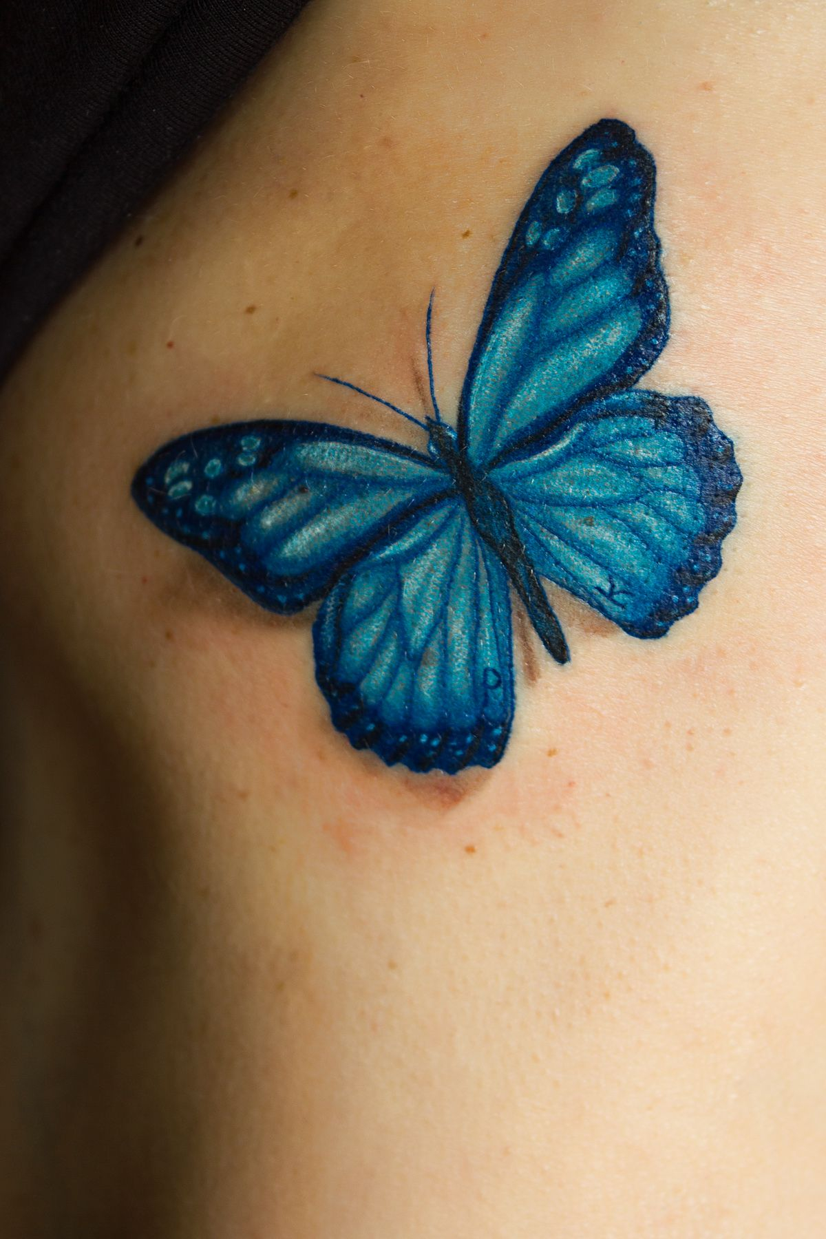 Inspirational Tattoos Unbelievable 3d Butterfly Tattoos Tattoos pertaining to dimensions 1200 X 1800