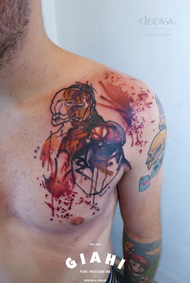 Iron Man Tattoo Carola Deutsch Best Tattoo Ideas Gallery throughout proportions 808 X 1200