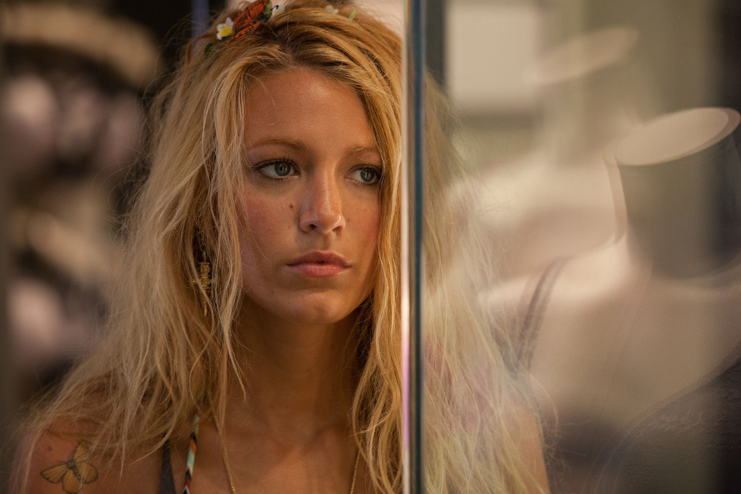 Is The Butterfly Tattoo That Blake Lively Has In Savages Real with regard to size 1500 X 1000