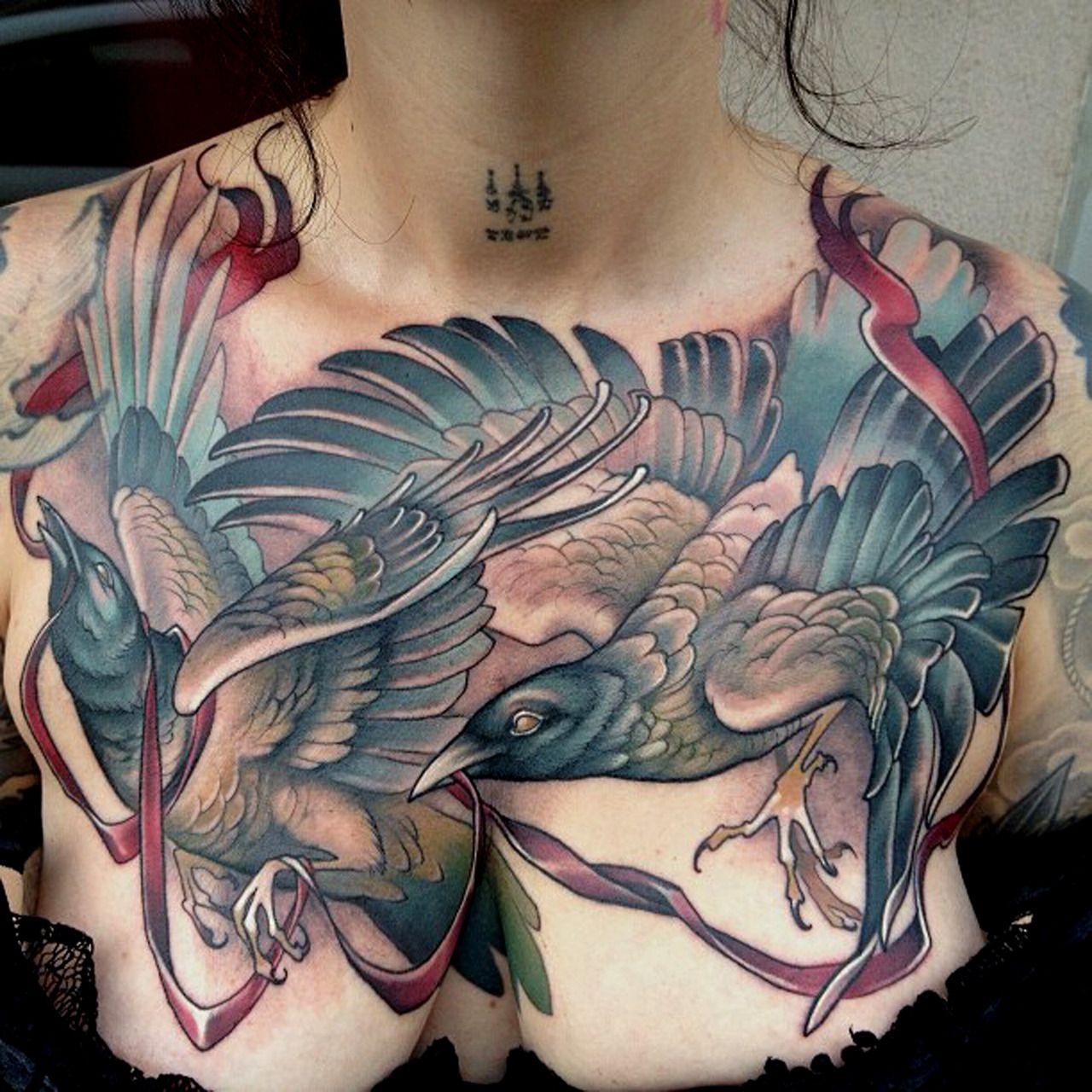 Its A Beautiful Tattoo I Would Never Get A Chest Plate Tattoo intended for measurements 1280 X 1280