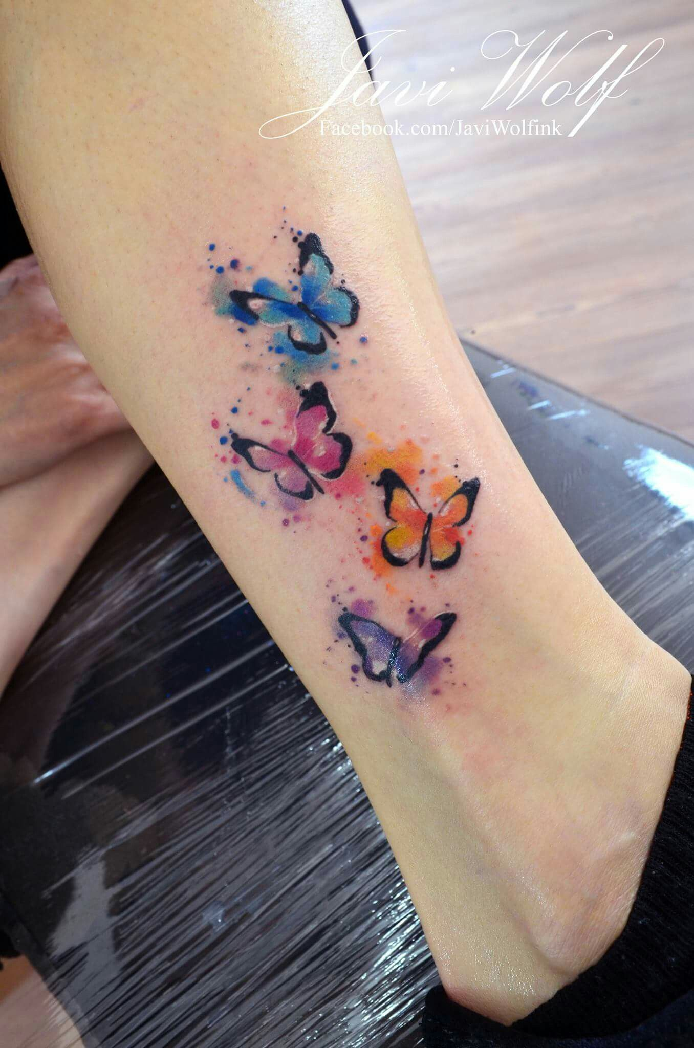 Javi Wolf Watercolor Butterflies Wishful Inking Watercolor with sizing 1356 X 2048