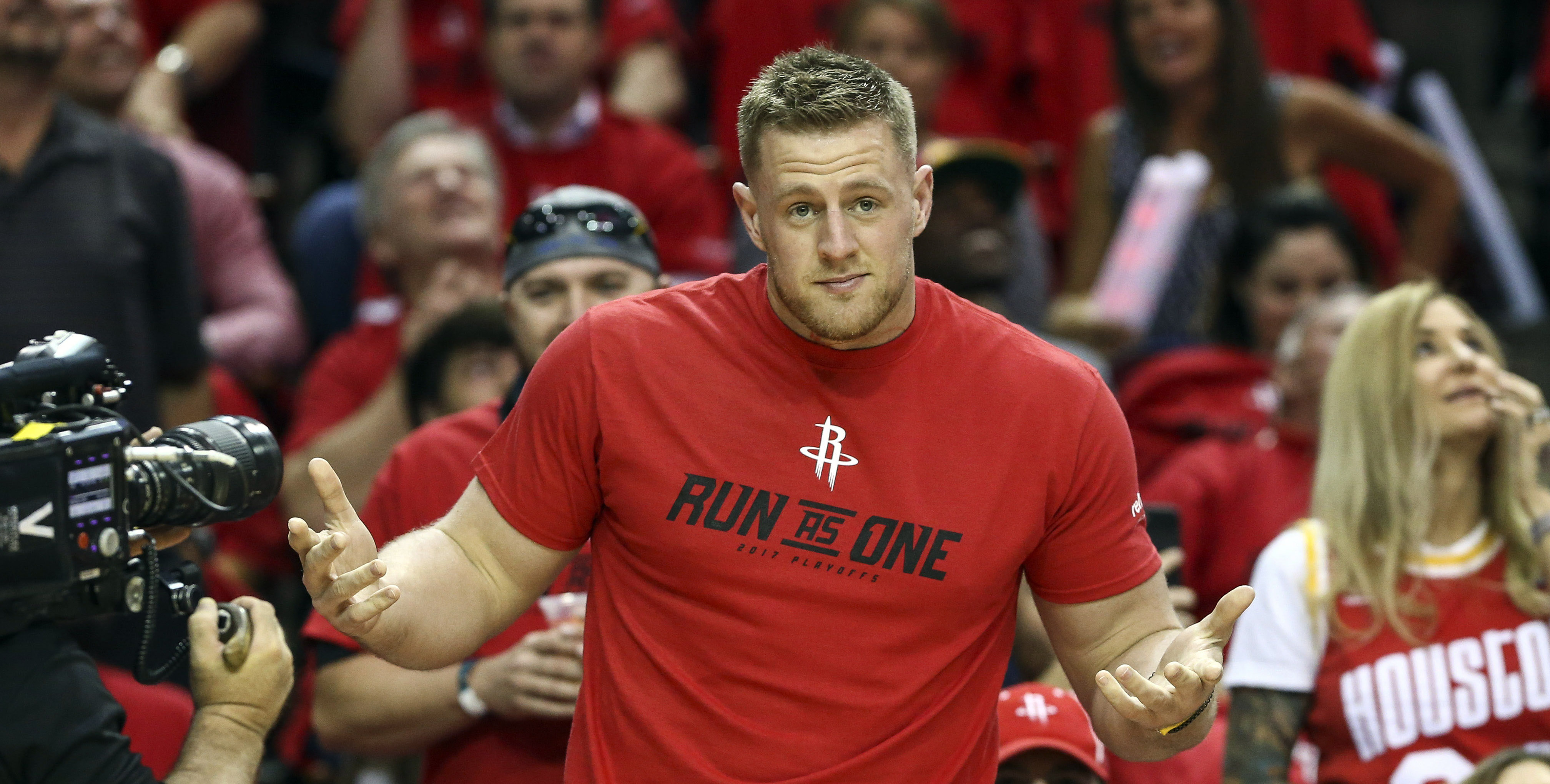 Jj Watt Met A Fan With His Face Tattooed On Her Arm For The Win intended for proportions 4032 X 2040