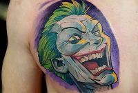 Joker Tattoo On Chest Tattoos Tattoos Comic Tattoo Cool Tattoos inside measurements 1080 X 1350