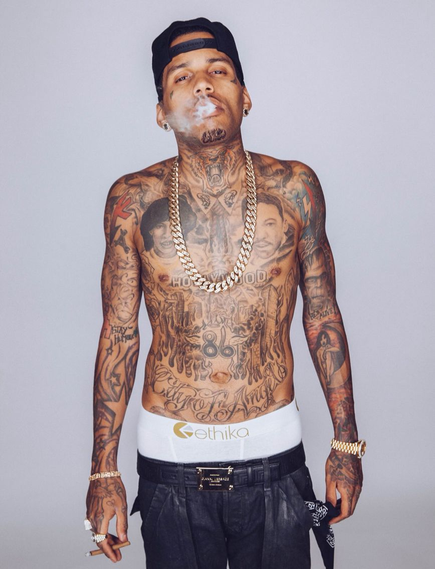 Kid Ink Kid Ink In 2019 Kid Ink Ink Tattoos within proportions 868 X 1136