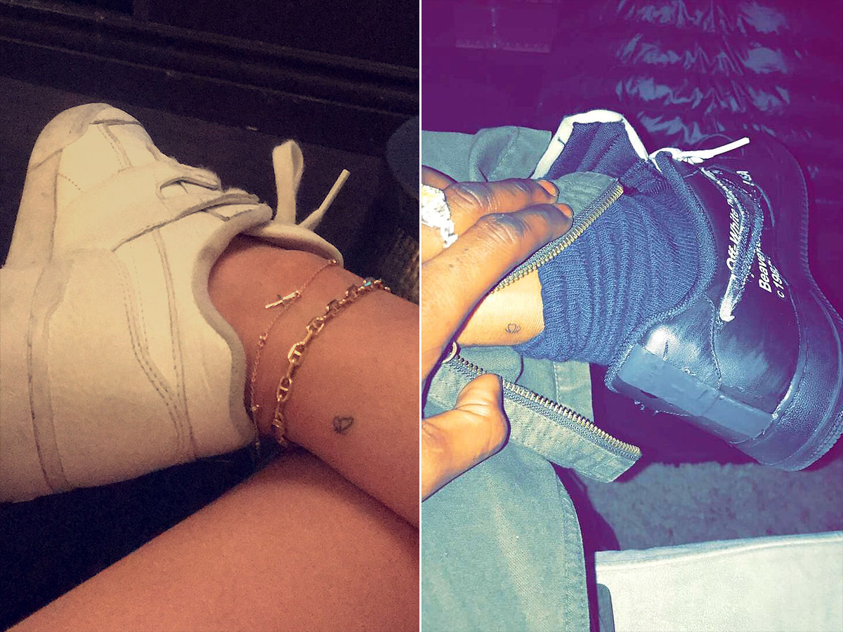 Kylie Jenner And Travis Scott Make Love Permanent With Matching inside measurements 1200 X 900