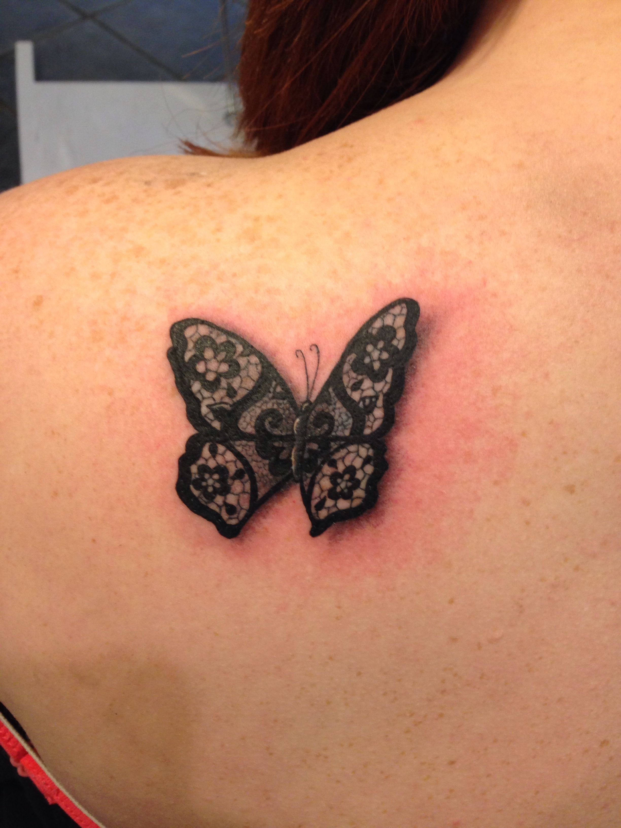 Lace Butterfly Tattoo Tattoo Ideas Lace Butterfly Tattoo Lace for dimensions 2448 X 3264