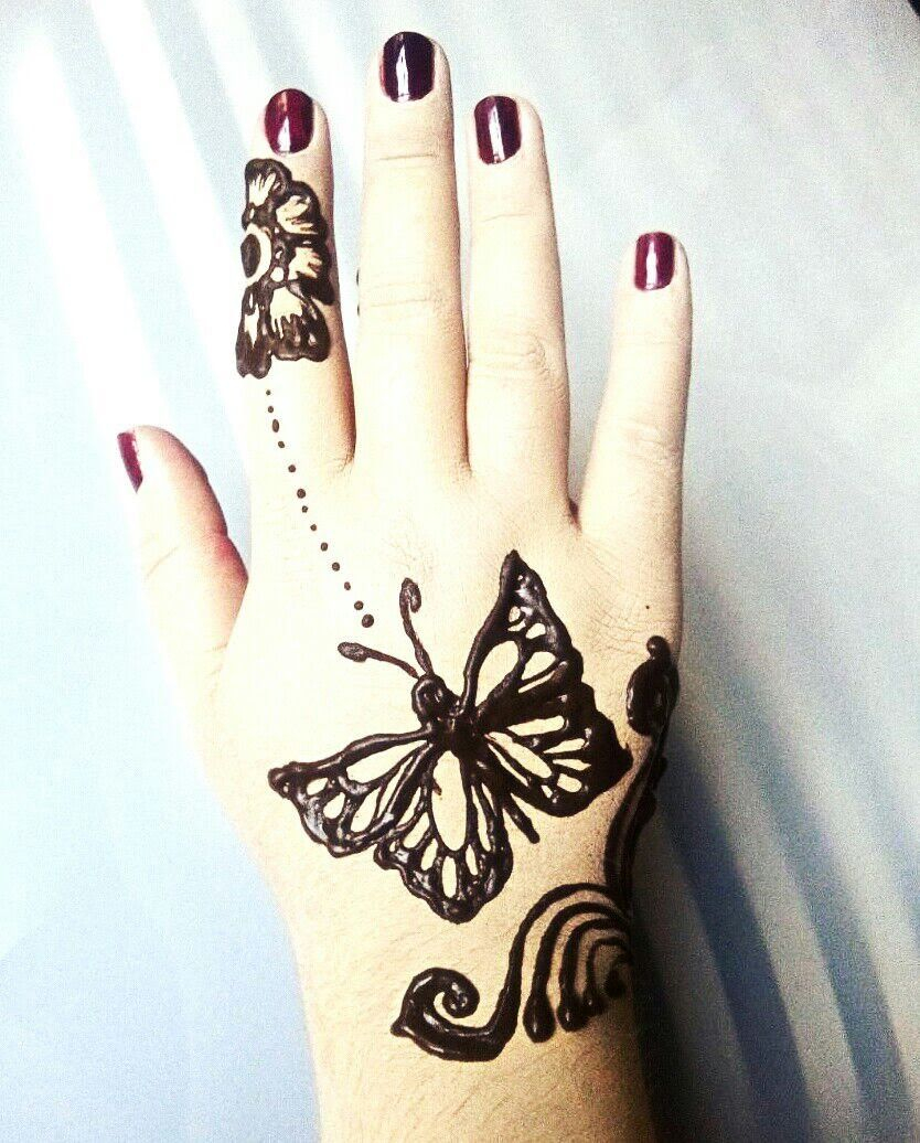 Latest Henna Mehndi Design Cute Butterfly 2016 Henna Love Mehndi for proportions 834 X 1036