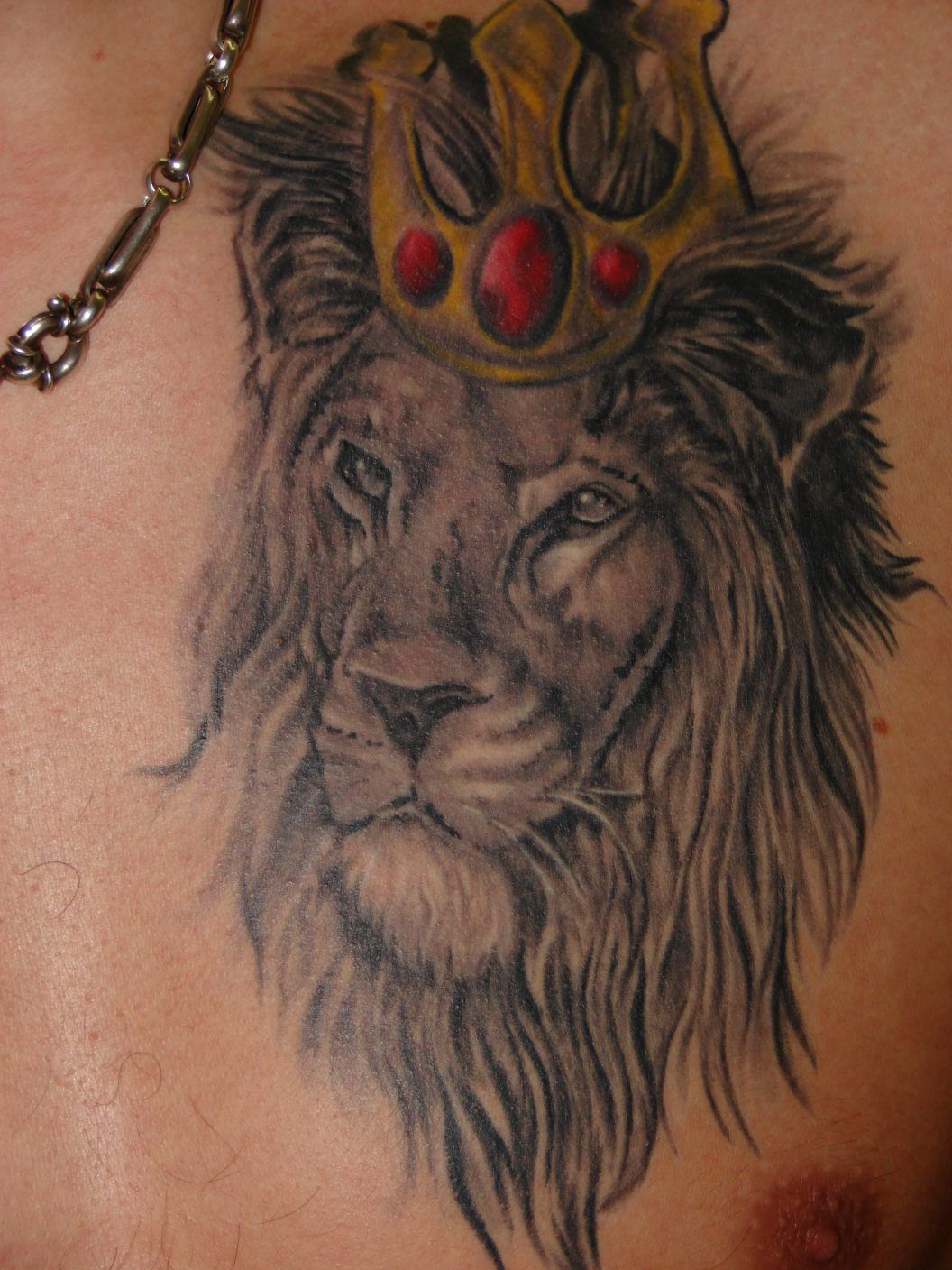 Leo Tattoos For Men Spiritual Tattoos For Men Lion Chest Tattoo within measurements 1056 X 1408