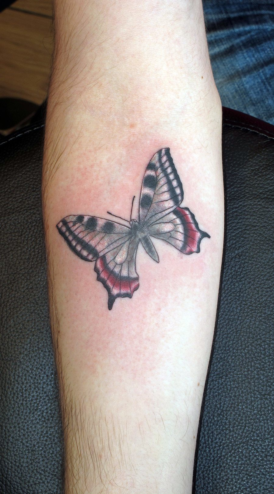 Lethal Men Butterfly Tattoo Design Crayon intended for measurements 900 X 1618
