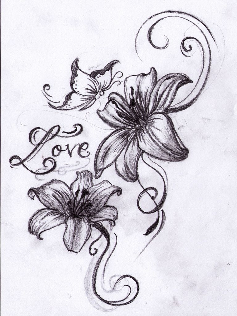 Lilies Tattoo Art That I Love Tattoos Tiger Lily Tattoos with regard to measurements 768 X 1024