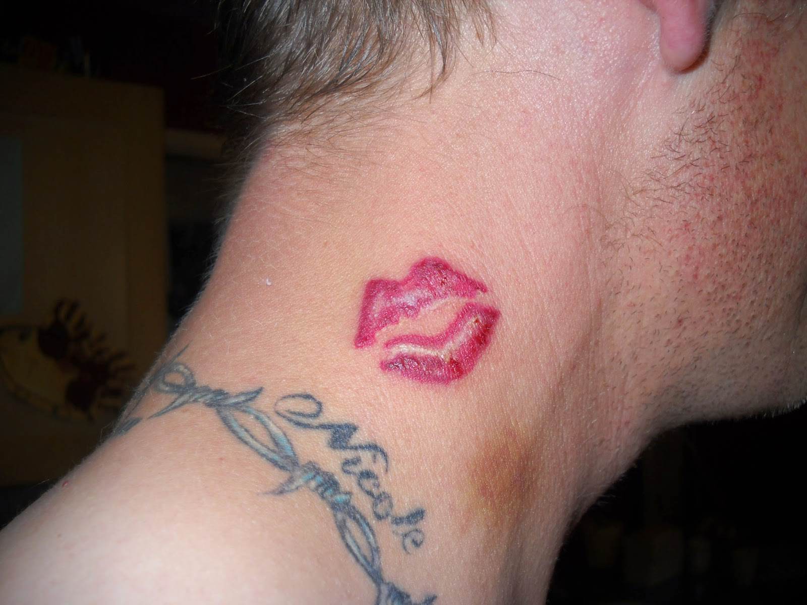 1. Rainbow Lips Tattoo Designs - wide 6