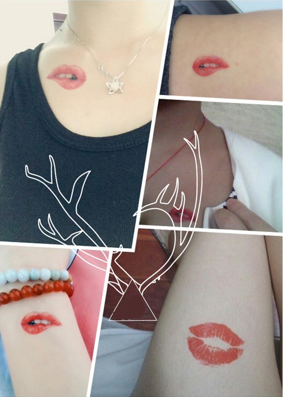 Lips Tattoo On Chest 89 Images In Collection Page 2 in dimensions 950 X 1330