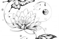 Lotus Flower Butterfly Tattoo Google Search Maybe Butterfly with regard to proportions 878 X 1200