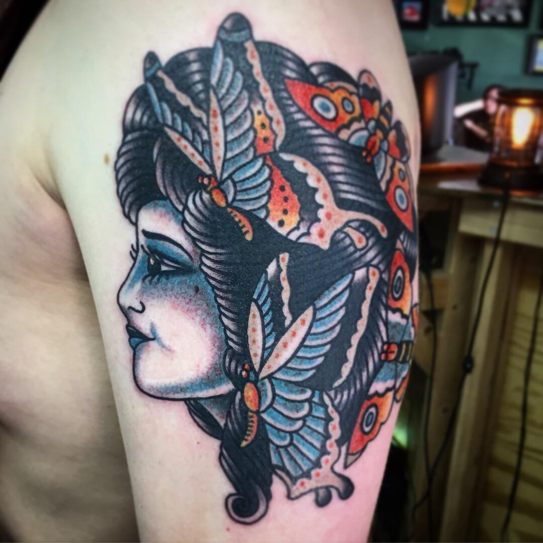 Madame Butterfly Murray Sell At Golden Yeti In Franklin Tn Tattoo for proportions 1080 X 1080