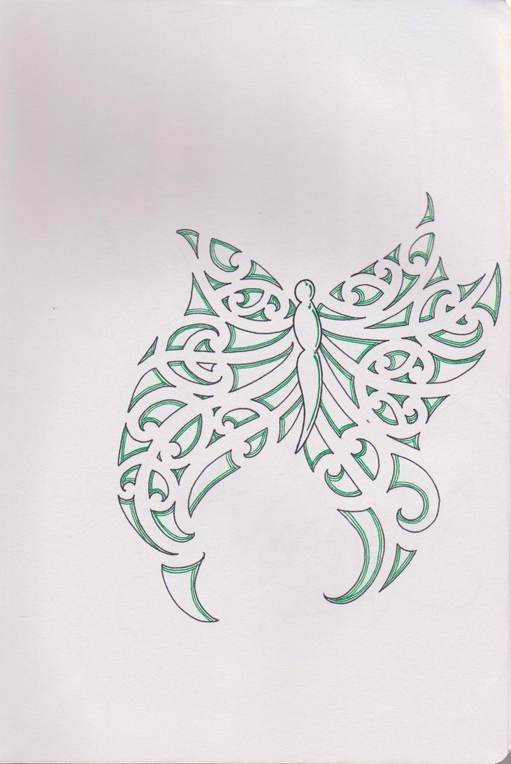 Maori Butterfly Bloodempire On Deviantart Sketches And throughout proportions 731 X 1092