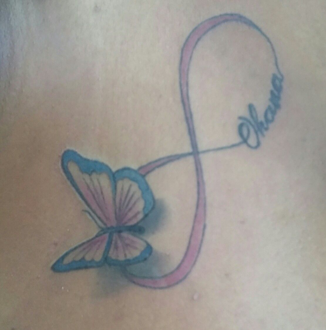 Matching Infinity Butterfly Tattoo 2 I Wanna Try This Tattoos in size 1110 X 1126