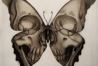 Medusa Illustration Skull Butterfly Tattoo Design Marie Caldwell intended for dimensions 1280 X 1080