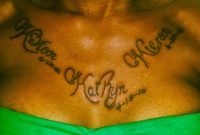 Memorial Names Tattoos On Girl Chest regarding sizing 2448 X 2448