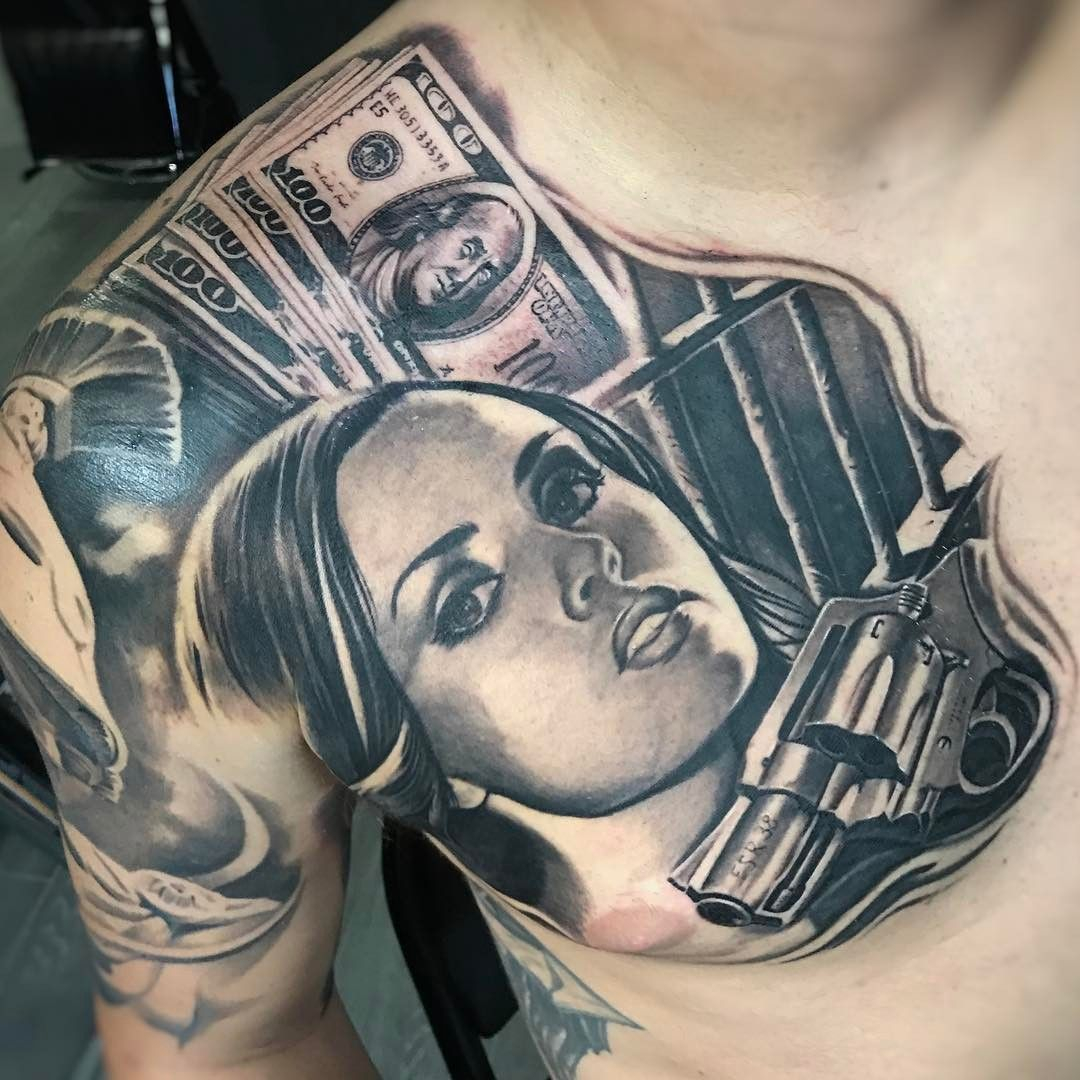 Money Tattoo 56 Chicano Arte Money Tattoo Tattoo Designs Tattoos in size 1080 X 1080