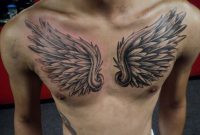 Most Wonderful Angel Chest Tattoos Trendy 3d Angel Wings Tattoo in proportions 1024 X 768
