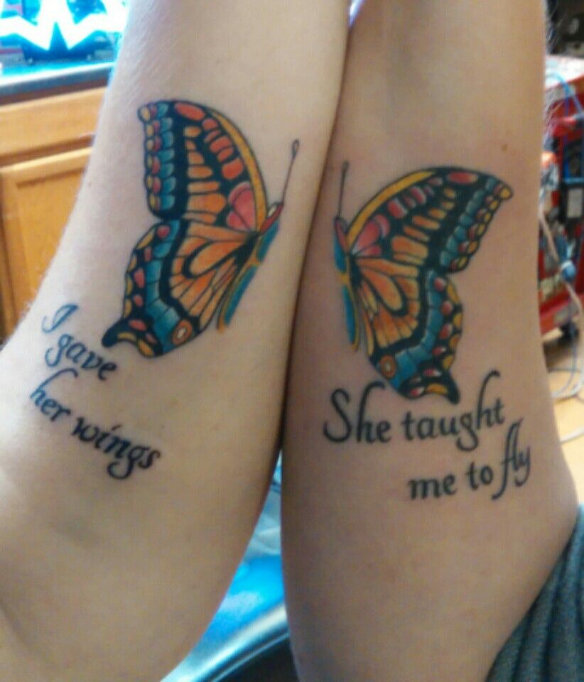 Motherdaughter Tattoo 101315 Tattoos Mom Daughter Tattoos regarding size 822 X 960