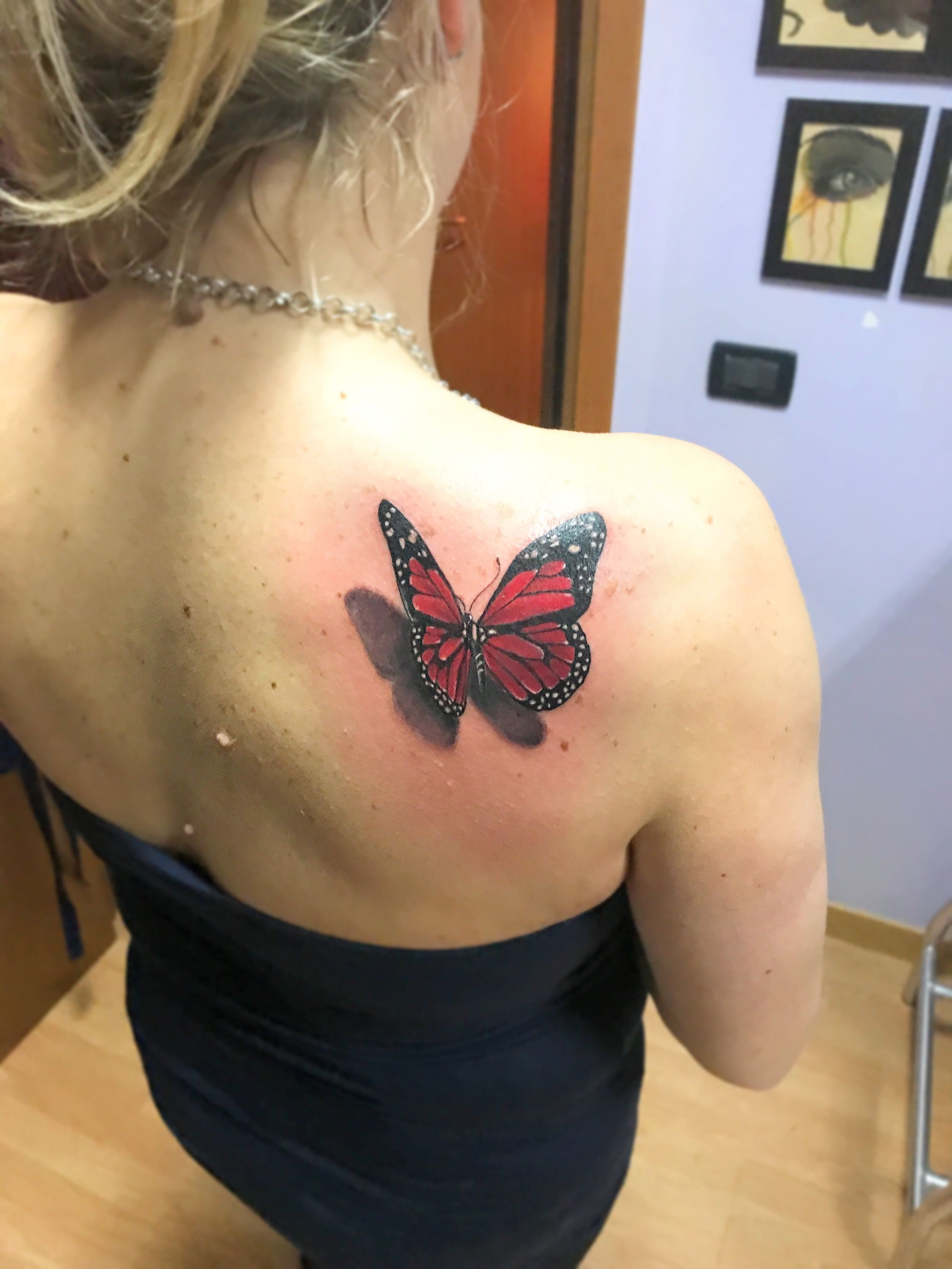Mta Mtatattoo Butterfly3d Ink Tattoo Red Butterfly Girls Hot intended for measurements 2508 X 3344