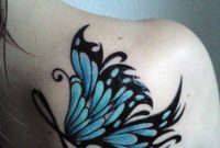 Musical Blue Butterfly Tattoo Tattoos Butterfly Tattoo On in size 768 X 1024