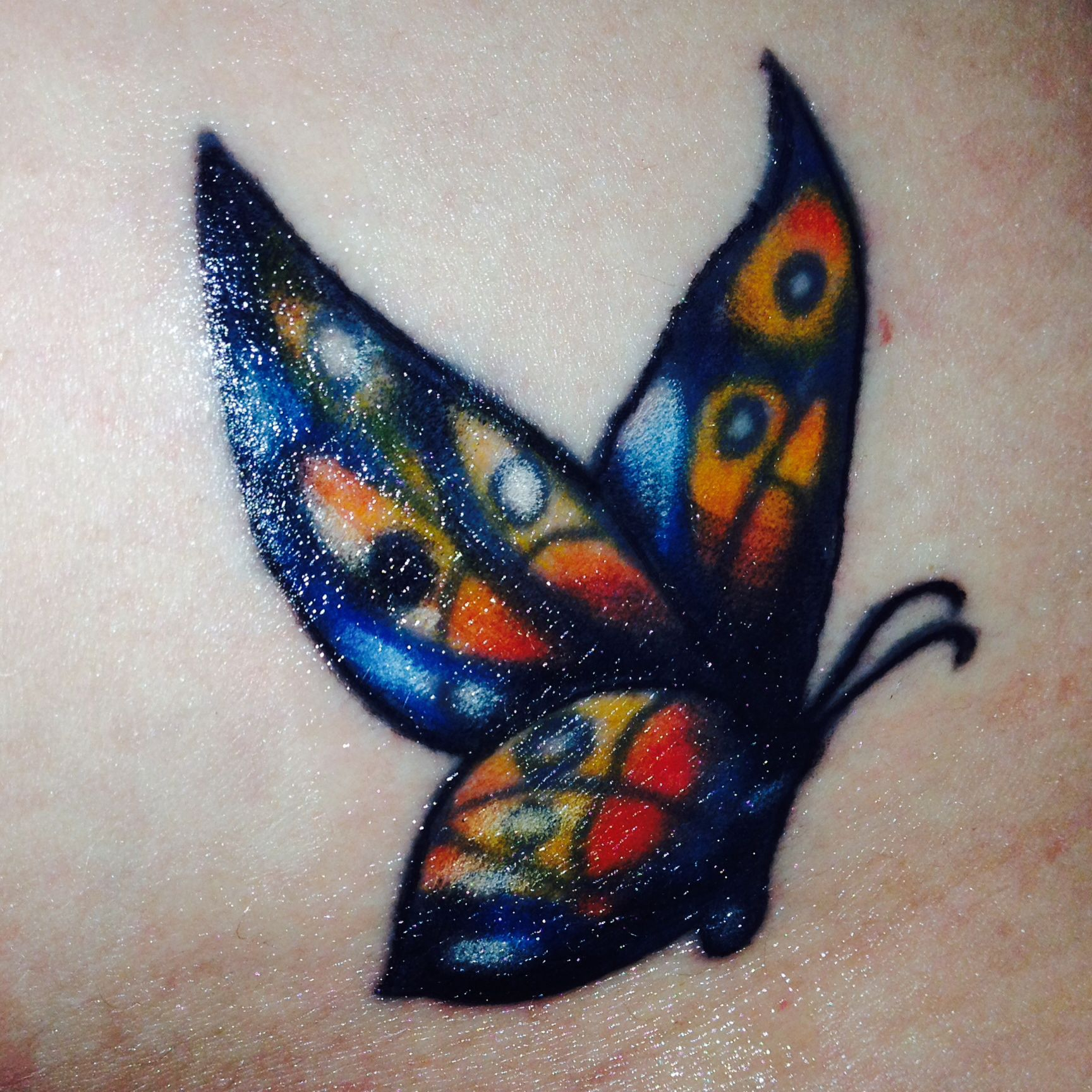 My Butterfly Coverup Tattoo Inspired Colorado Love The Colors So with regard to proportions 1728 X 1728