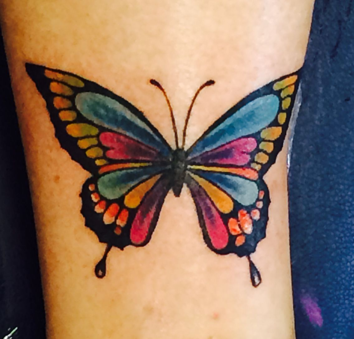 My Butterfly Tattoo In Memory Of My Brother And My New Life In regarding size 1136 X 1088