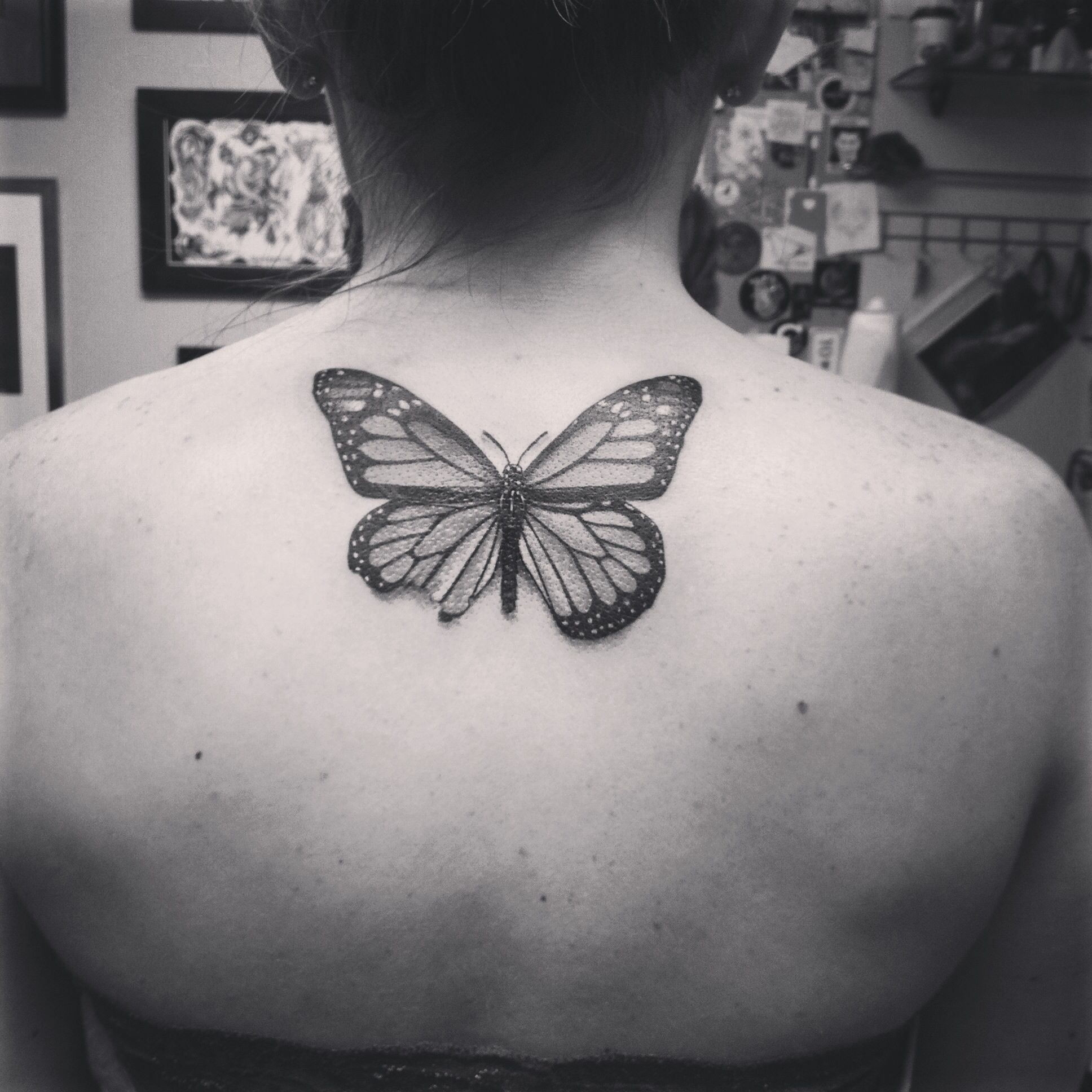 My Butterfly Tattoo Left Bottom Wing Is Tattered Because I Broke My for sizing 1936 X 1936