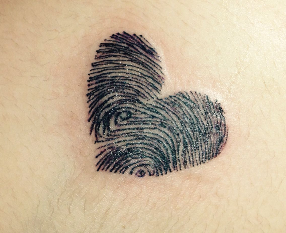 My Mom And Dad Fingerprints Love Fingerprints Tattoo Ink throughout size 1136 X 928