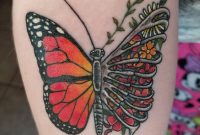 My New Ribcage Butterfly Done Sequoya At Broken Clover In Tucson inside size 2722 X 3629