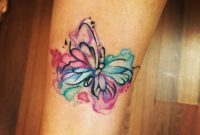 My New Watercolor Butterfly Tattoo Cute And Simple Tattoos intended for proportions 1538 X 1538