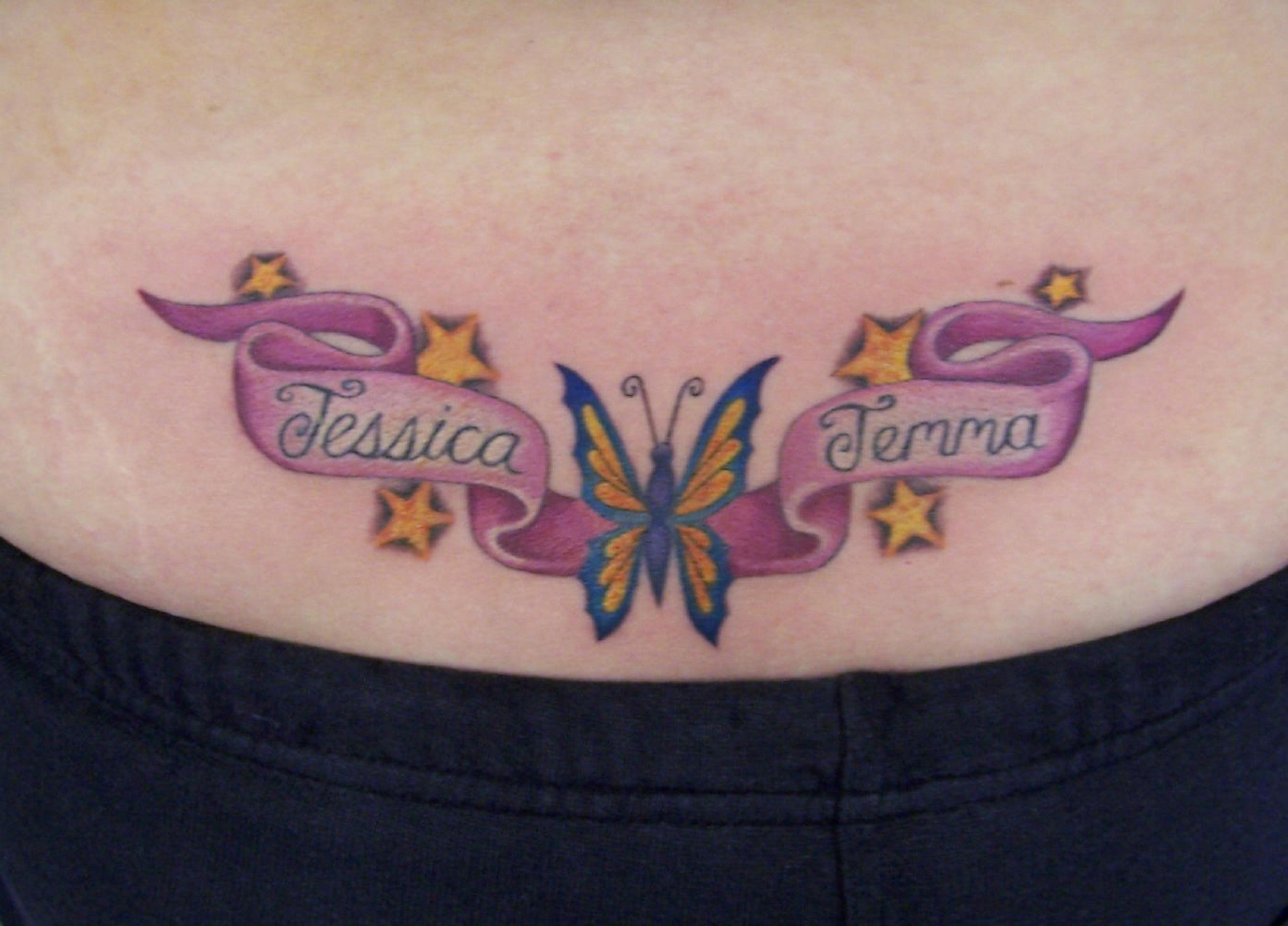 Name Tattoos To Put Names On Your Tattoos Even Your Lower Back in size 2090 X 1502