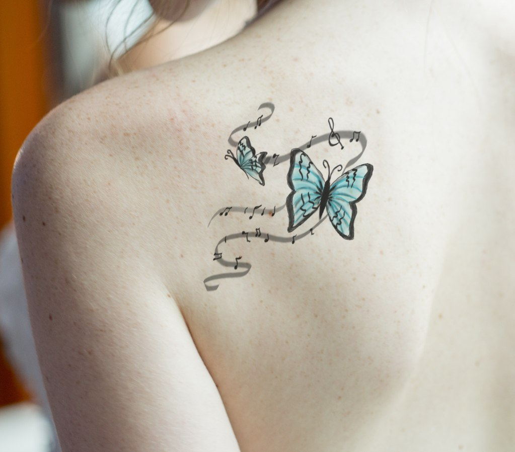 New Butterfly Tattoo Designs Tattoos Win intended for dimensions 1023 X 898