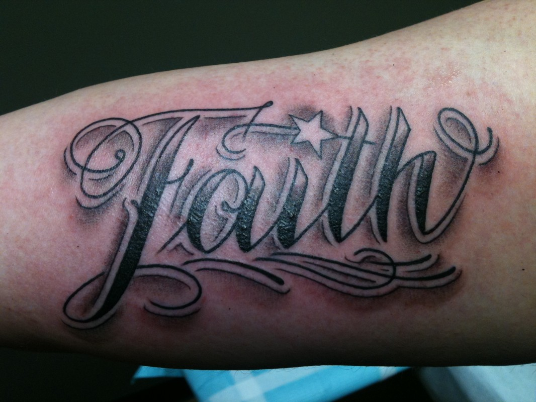 Next To Faith In God Tattoo Design Tattoo Ideas pertaining to sizing 1066 X 800