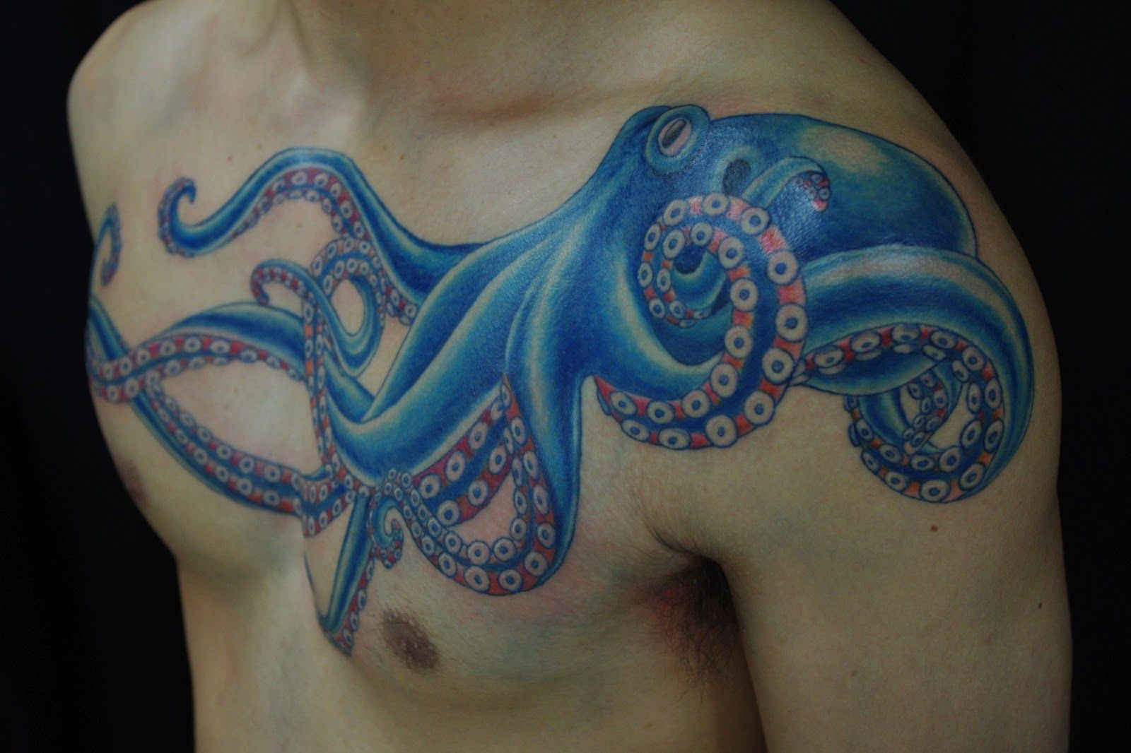 Octopus And Treasure Chest Tattoo Google Search New Tattoo Ideas regarding dimensions 1600 X 1066