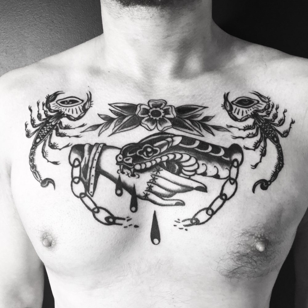 Old School Chest Tattoo Yelp intended for size 1000 X 1000