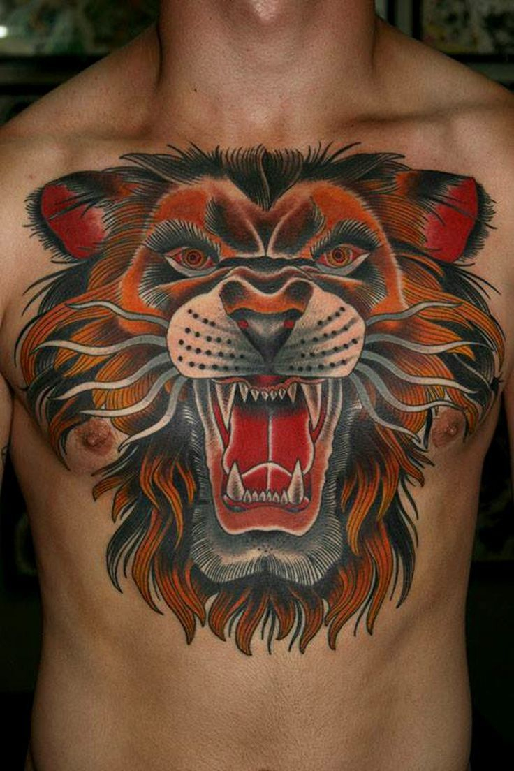 Old School Tattoos Google Search Lion Tattoo Ideas Traditional intended for dimensions 736 X 1104