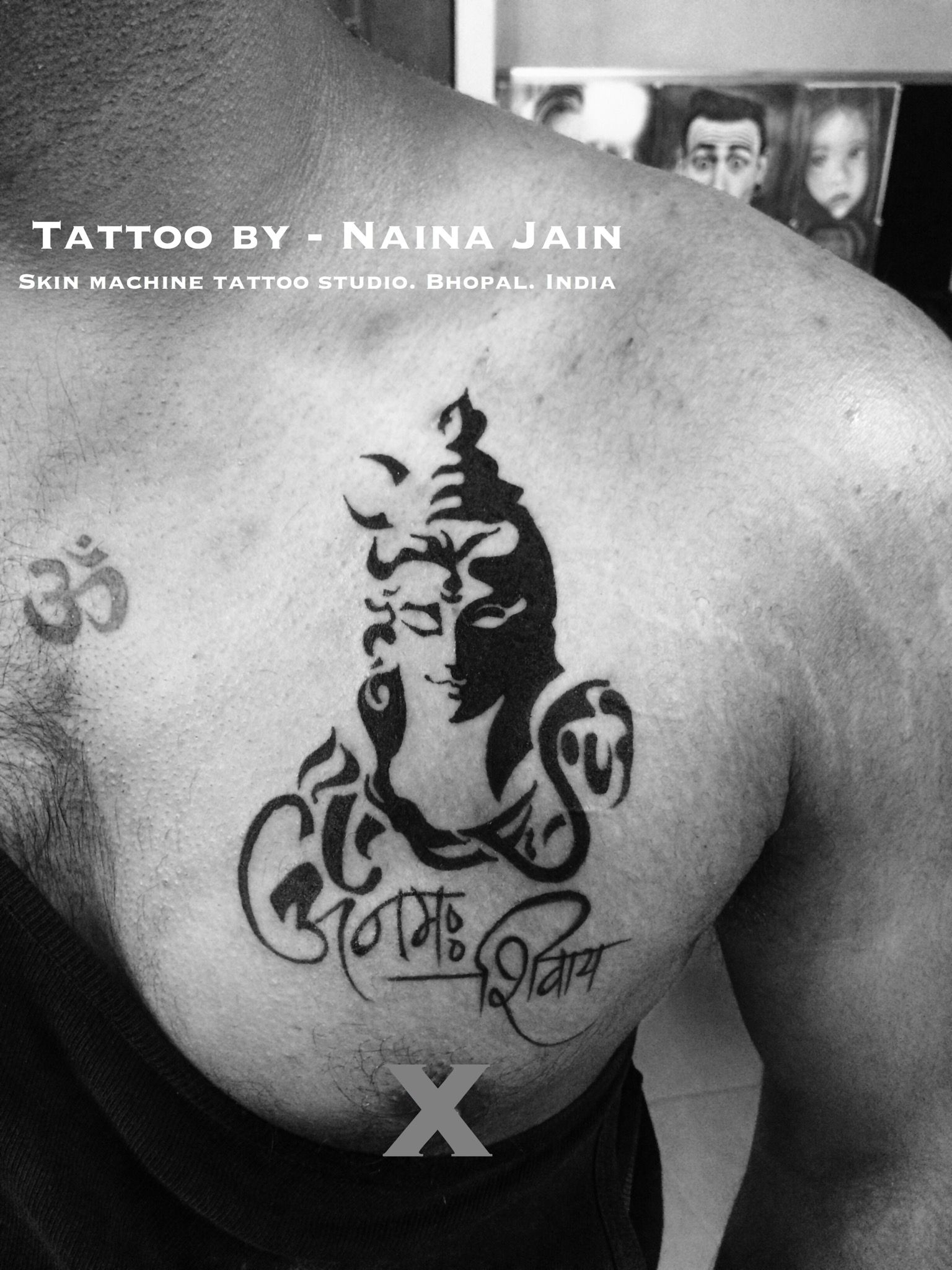 Om Namah Shivay Tattoos Shiva Tattoo Shiva Tattoo Design Hindu for proportions 1536 X 2048