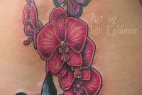 Orchid Tatoos On Ankle Orchids And Butterfliesorchids And within sizing 768 X 1024