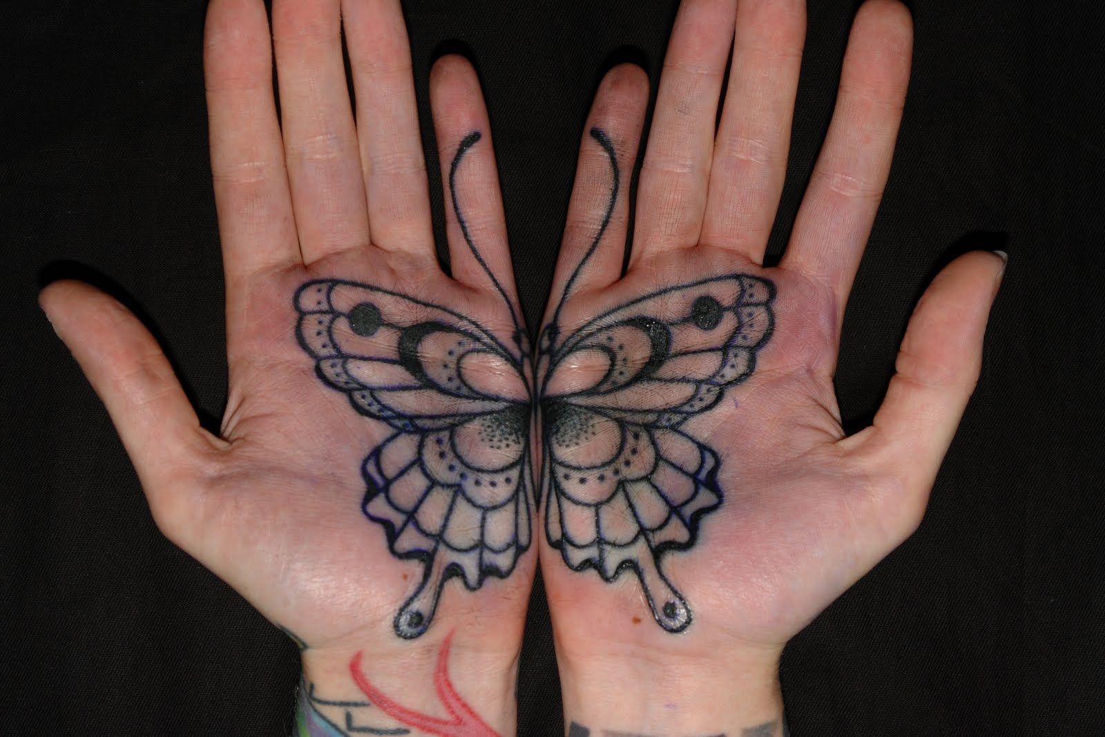 Palm Tattoos Allow You To Carry Body Art Around In The Palm Of Your inside sizing 1600 X 1067