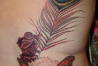 Peacock Feather And Butterfly Tattoo Tattoo Designs Tattoo Pictures in proportions 768 X 1024