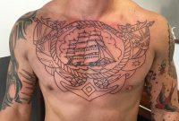 Pin Austin Becker On Tattoo Traditional Chest Tattoo Tattoos in measurements 960 X 960