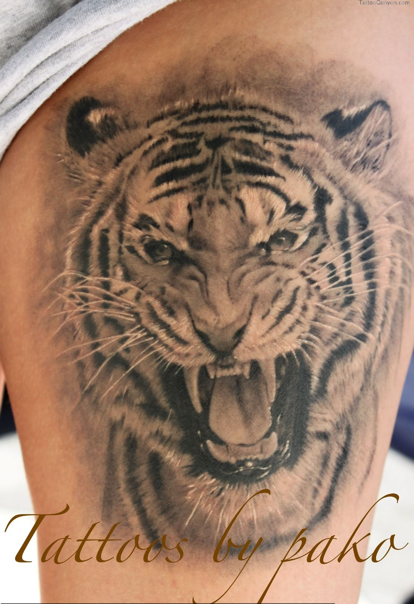 Pin James Nemer On Tattoos For Men Tiger Tattoo White Tiger intended for dimensions 1365 X 1994